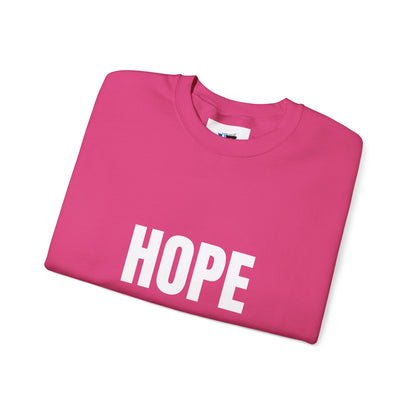 Unisex Hope Graphic Crewneck Sweatshirt