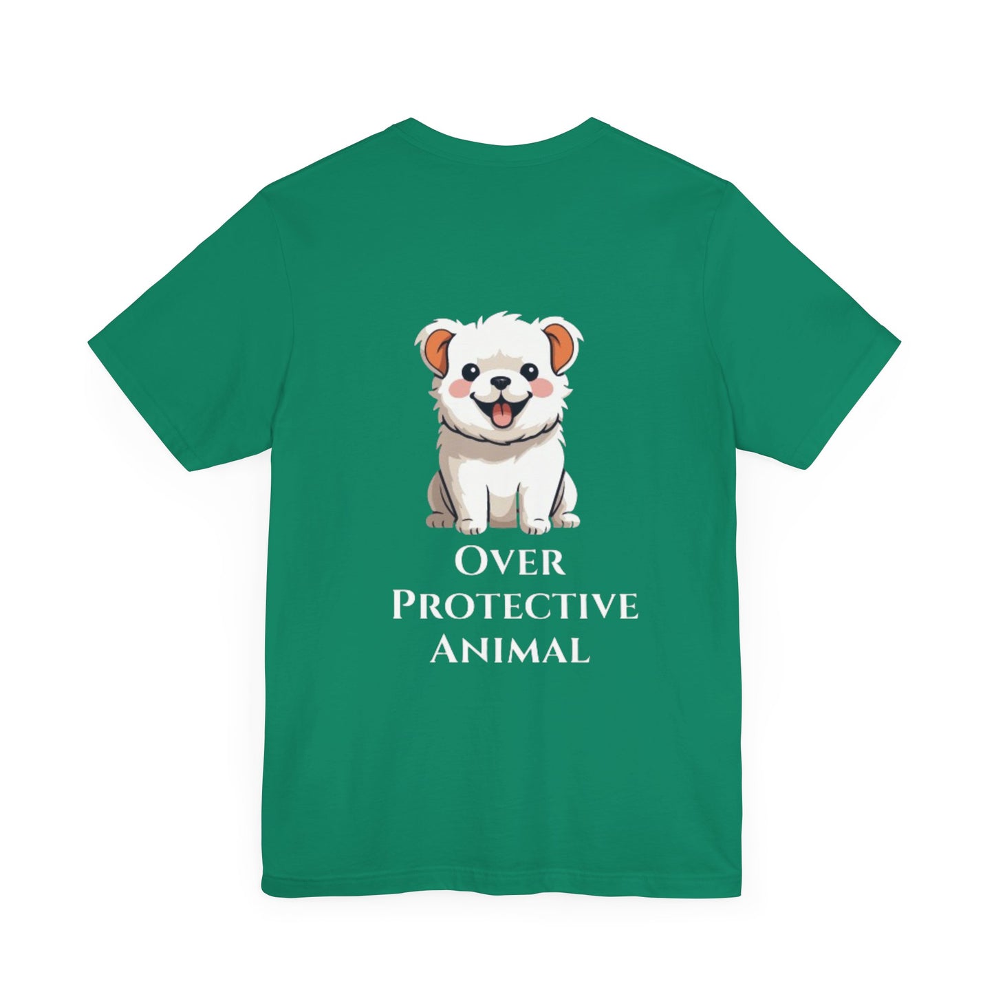 Over Protective Animal Unisex Jersey Tee - Perfect for Dog Lovers - Print Hits Store  