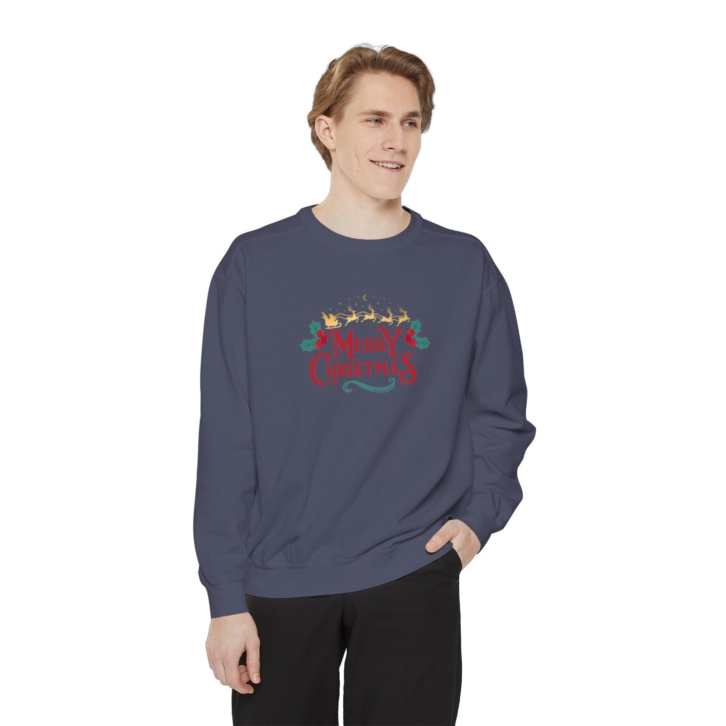 Merry Christmas Santa Holiday Sweatshirt