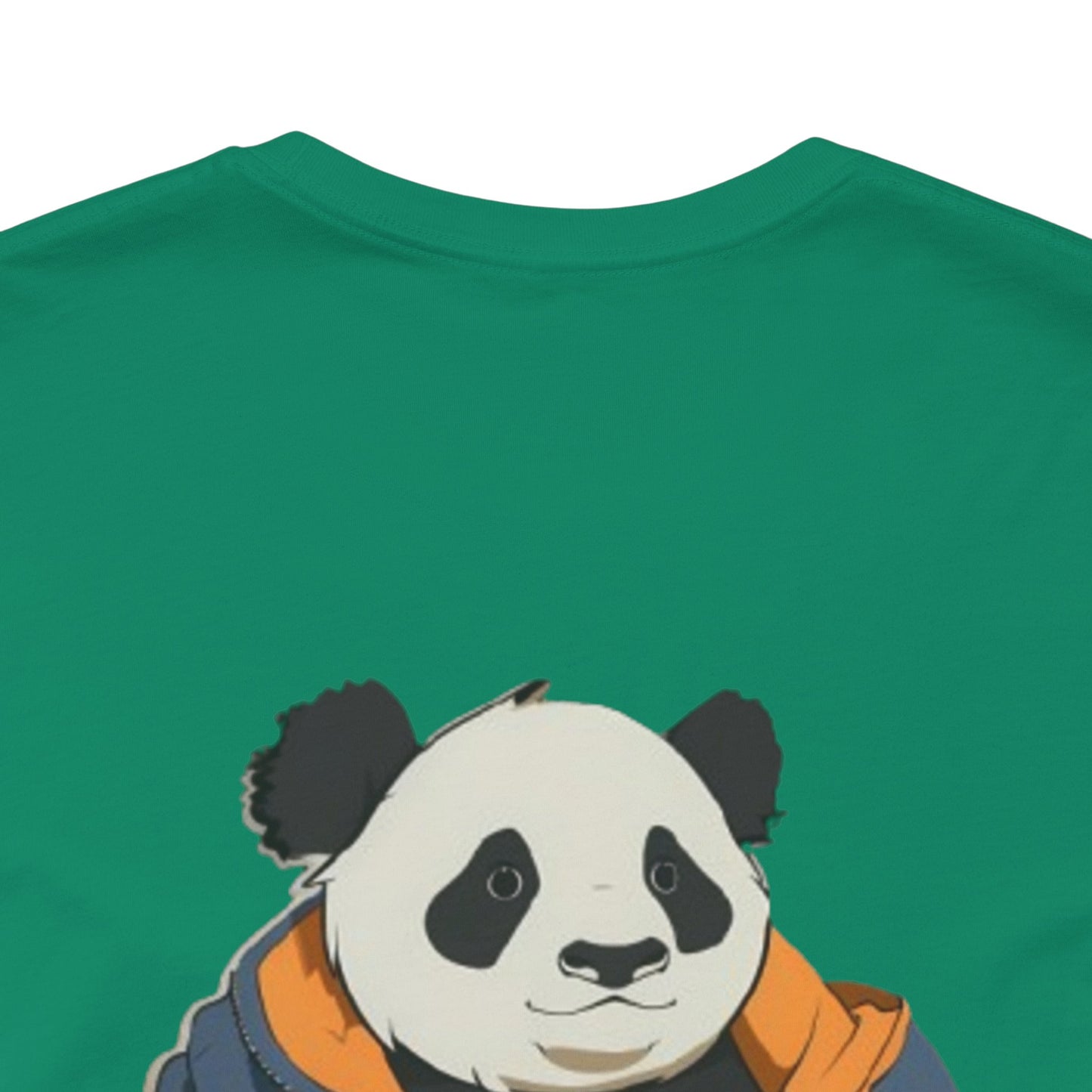 Cute Panda Graphic Unisex Jersey Tee - Perfect for Animal Lovers!