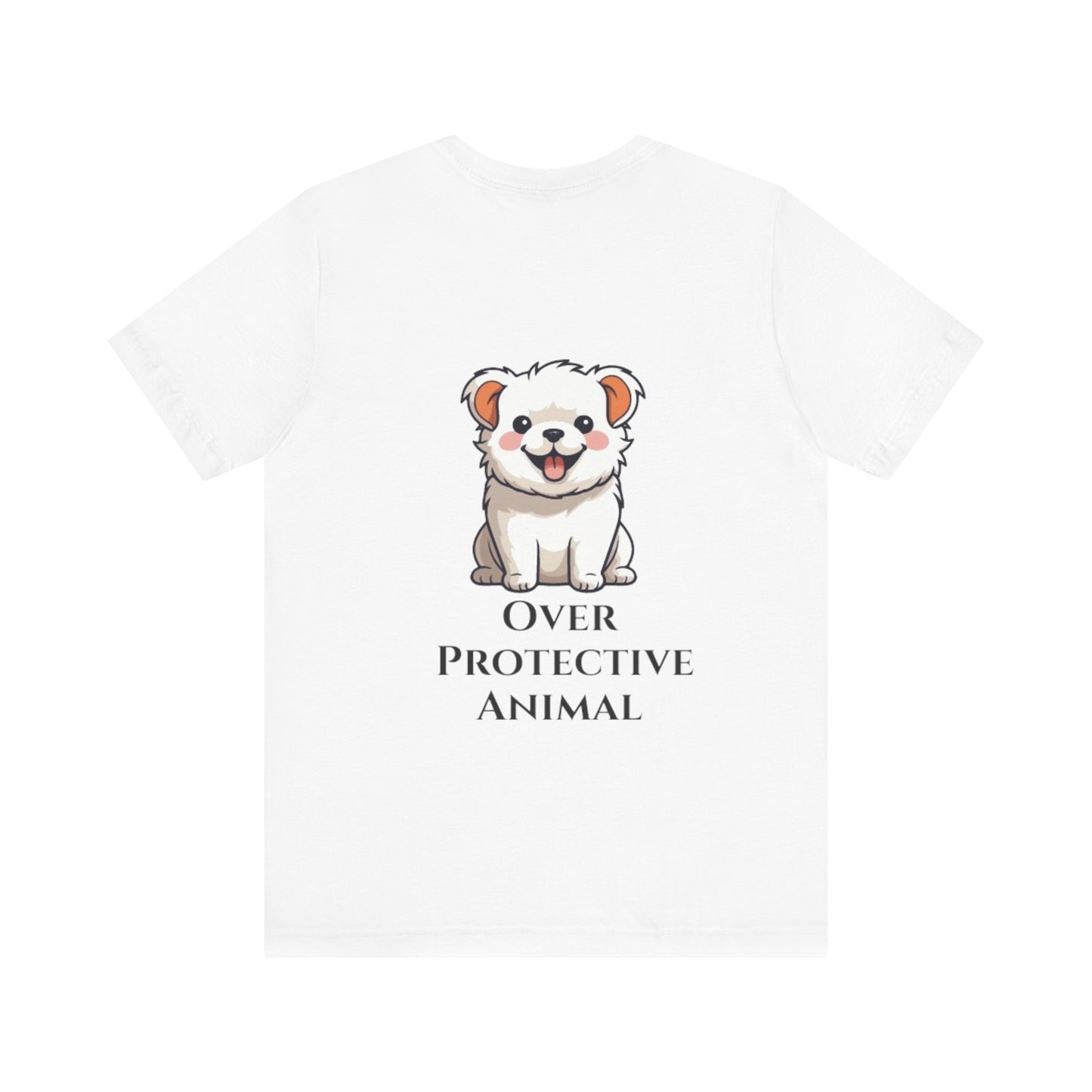 Camiseta unisex con estampado de animales sobreprotectores: perfecta para los amantes de los perros