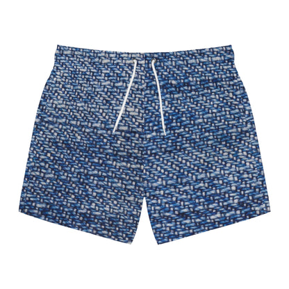 Denim-Design Swim Trunks for Beach Days & Pool Parties - Print Hits Store  