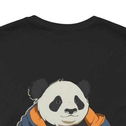 Cute Panda Graphic Unisex Jersey Tee - Perfect for Animal Lovers! - Print Hits Store  