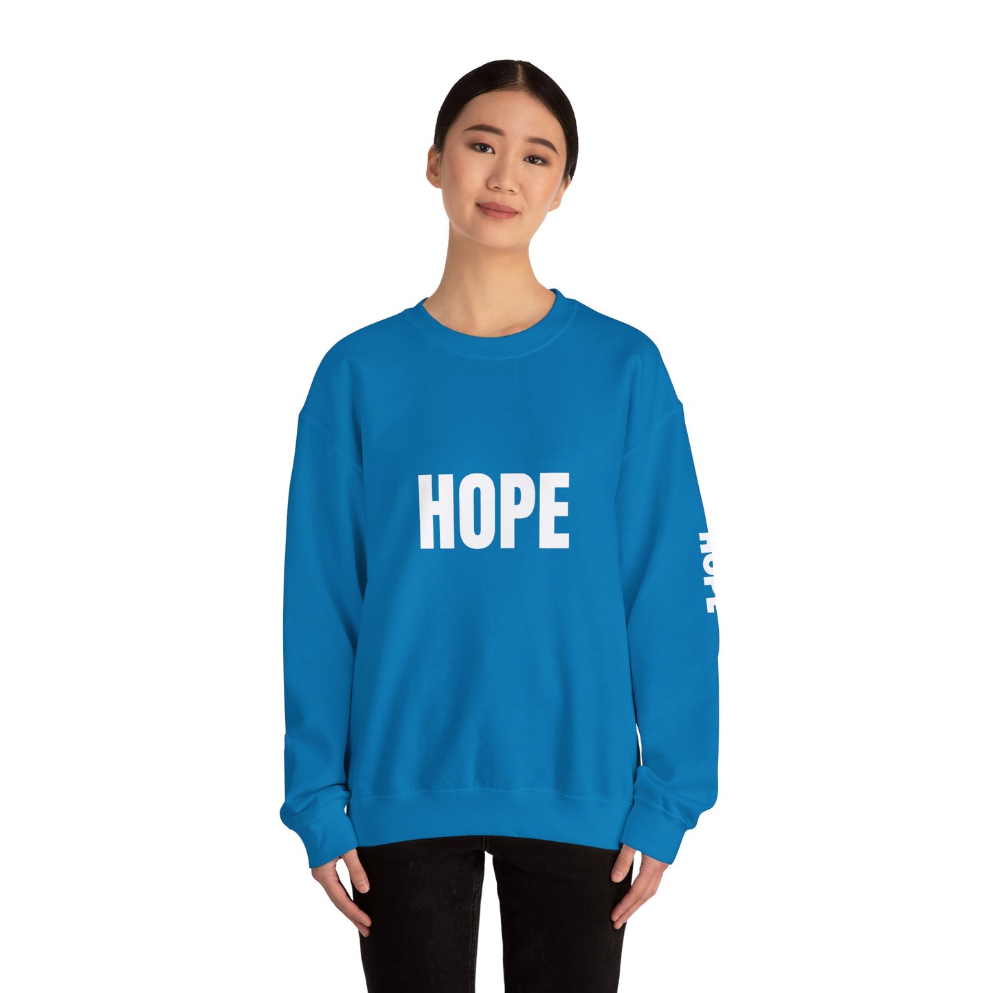 Unisex Hope Graphic Crewneck Sweatshirt