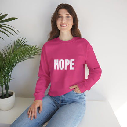 Unisex Hope Graphic Crewneck Sweatshirt