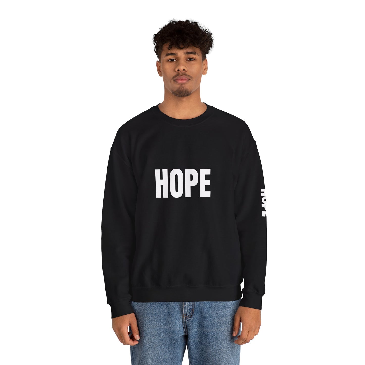 Unisex Hope Graphic Crewneck Sweatshirt - Print Hits Store  