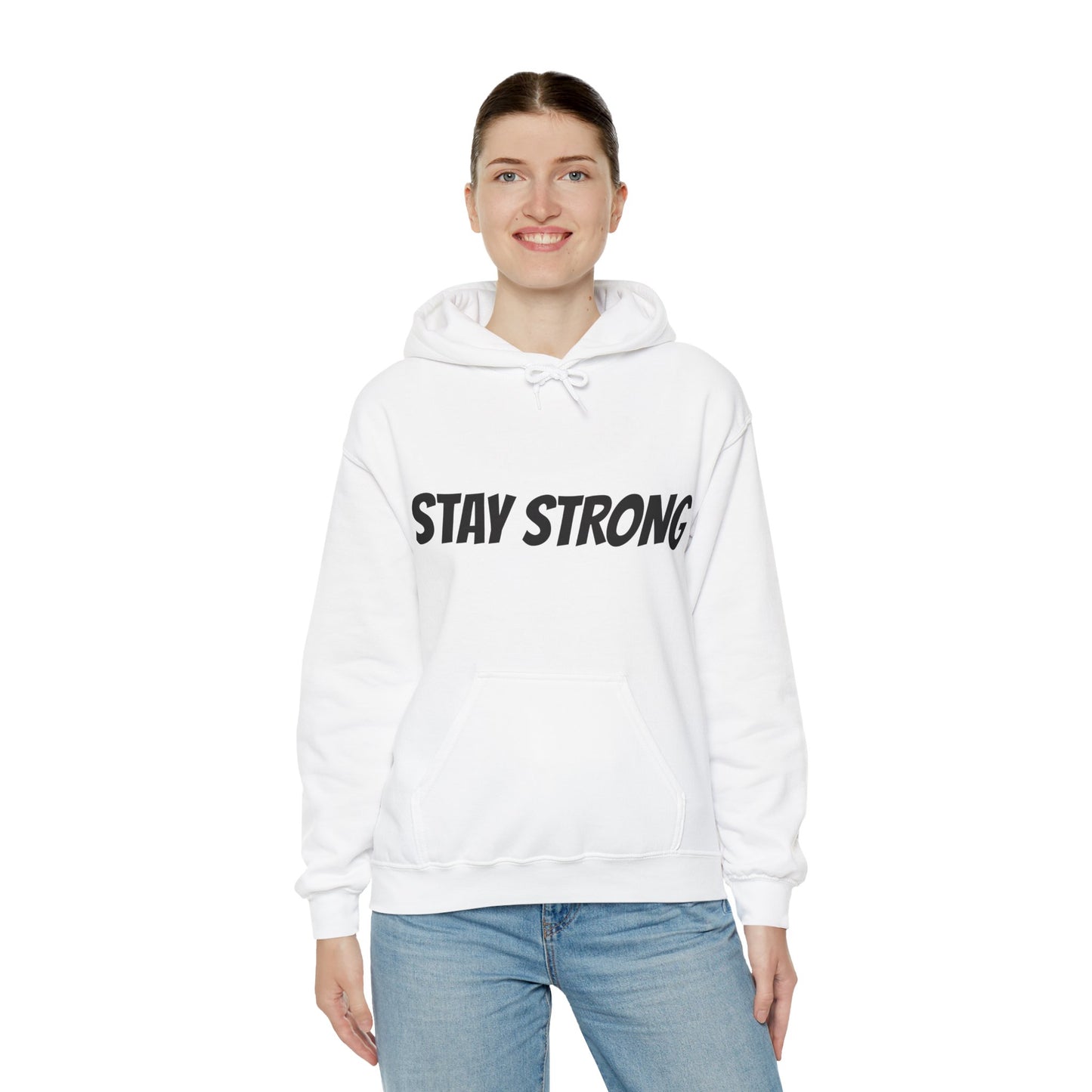 Strong Unisex Hooded Sweatshirt - Print Hits Store  