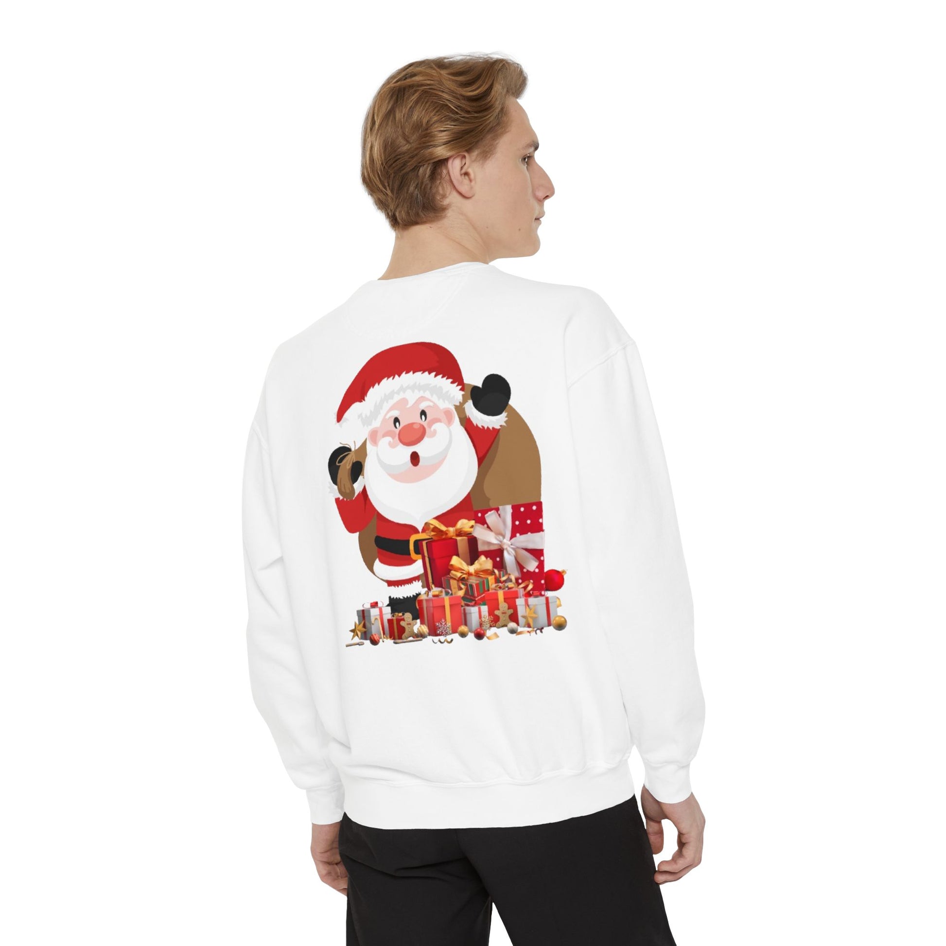 Merry Christmas Santa Holiday Sweatshirt - Print Hits Store  