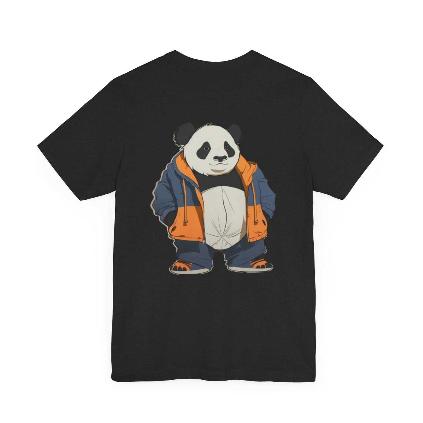 Cute Panda Graphic Unisex Jersey Tee - Perfect for Animal Lovers! - Print Hits Store  