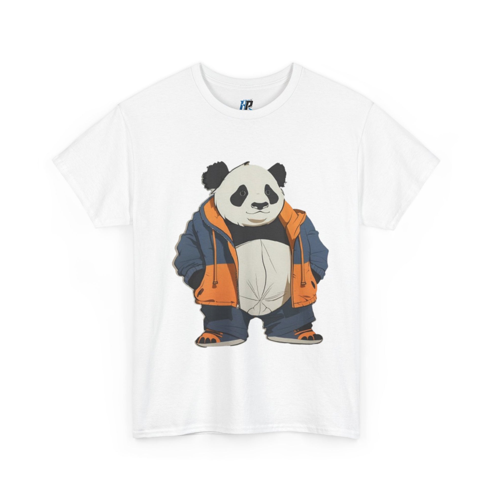 Cool Panda Unisex Heavy Cotton Tee – Trendy Streetwear Shirt for Animal Lovers - Print Hits Store  