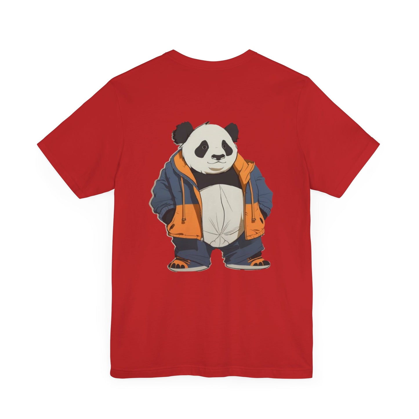 Cute Panda Graphic Unisex Jersey Tee - Perfect for Animal Lovers!