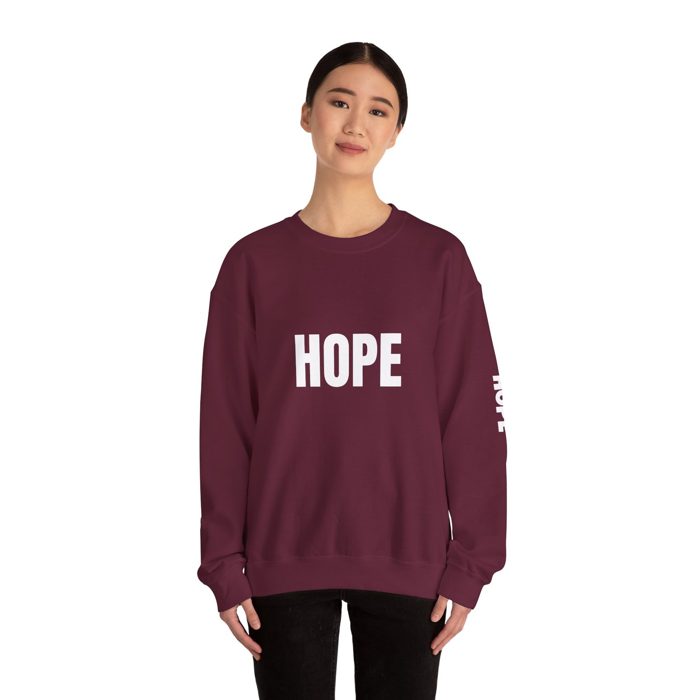 Unisex Hope Graphic Crewneck Sweatshirt