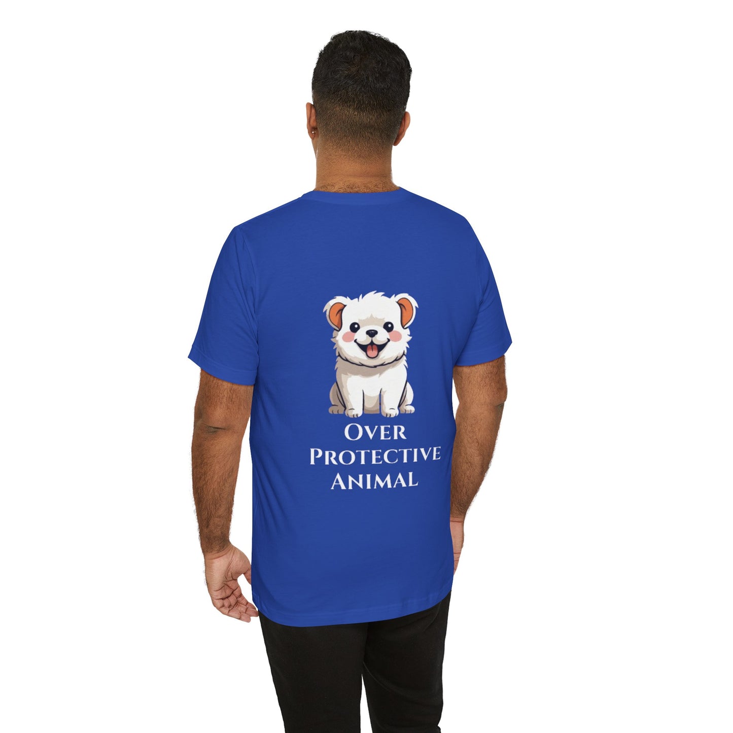 Camiseta unisex con estampado de animales sobreprotectores: perfecta para los amantes de los perros