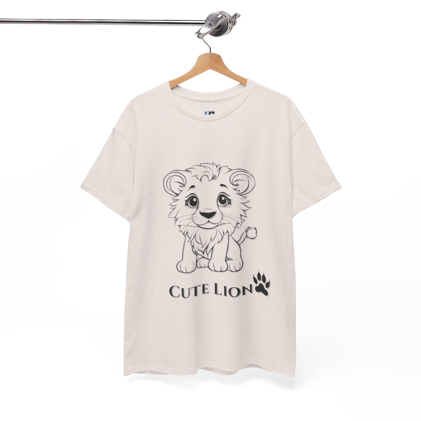 Cute Lion design Unisex Heavy Cotton Tee - Print Hits Store  