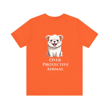 Camiseta unisex con estampado de animales sobreprotectores: perfecta para los amantes de los perros