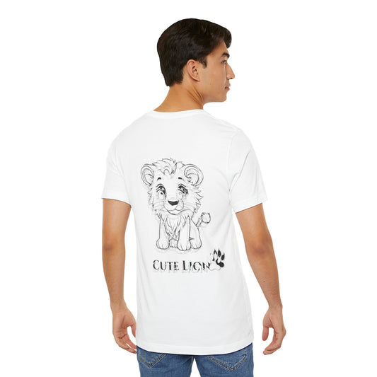 Cute Lion Unisex T-Shirt | Fun Animal Graphic Tee for Kids & Adults - Print Hits Store  