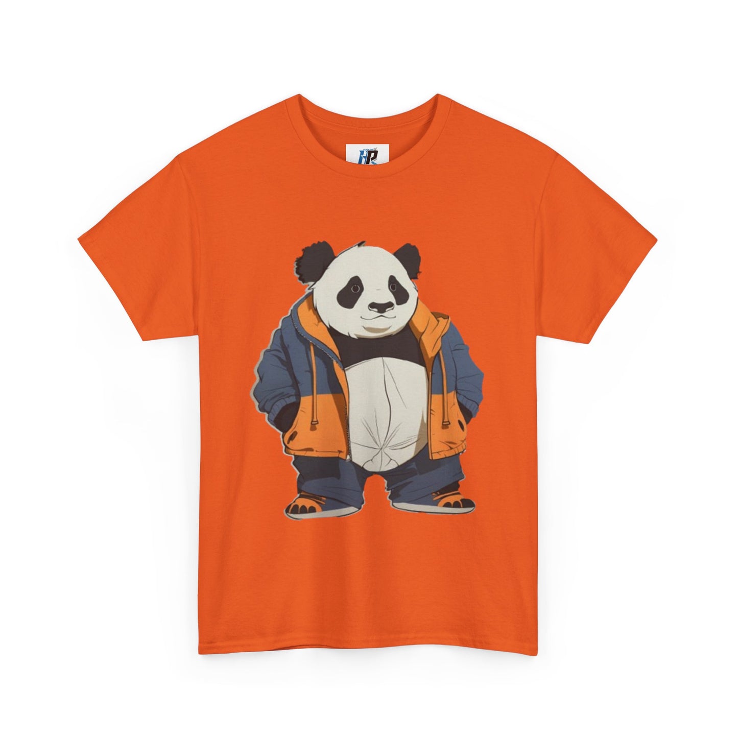 Cool Panda Unisex Heavy Cotton Tee – Trendy Streetwear Shirt for Animal Lovers - Print Hits Store  