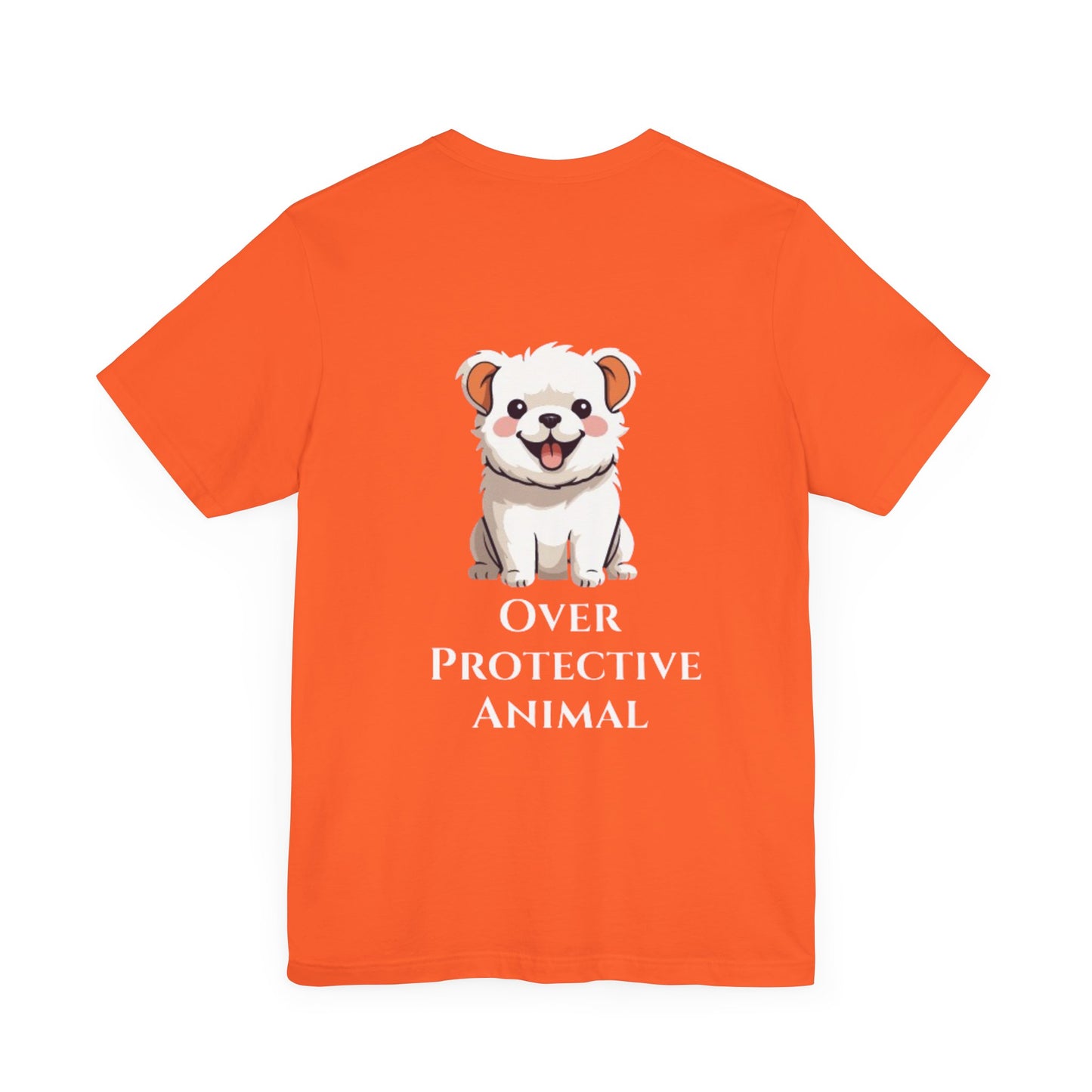 Camiseta unisex con estampado de animales sobreprotectores: perfecta para los amantes de los perros