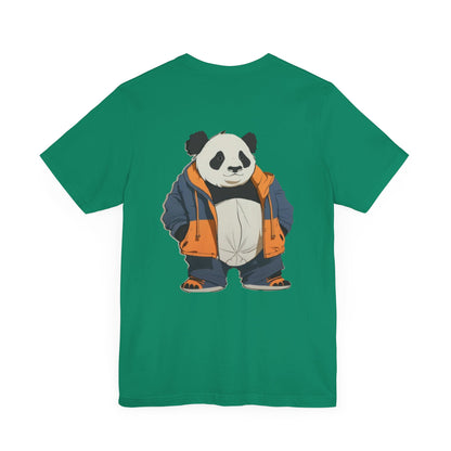 Cute Panda Graphic Unisex Jersey Tee - Perfect for Animal Lovers!