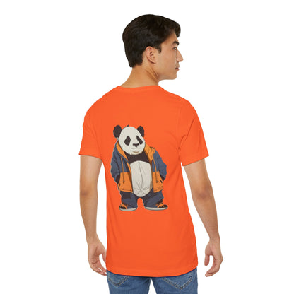 Cute Panda Graphic Unisex Jersey Tee - Perfect for Animal Lovers!