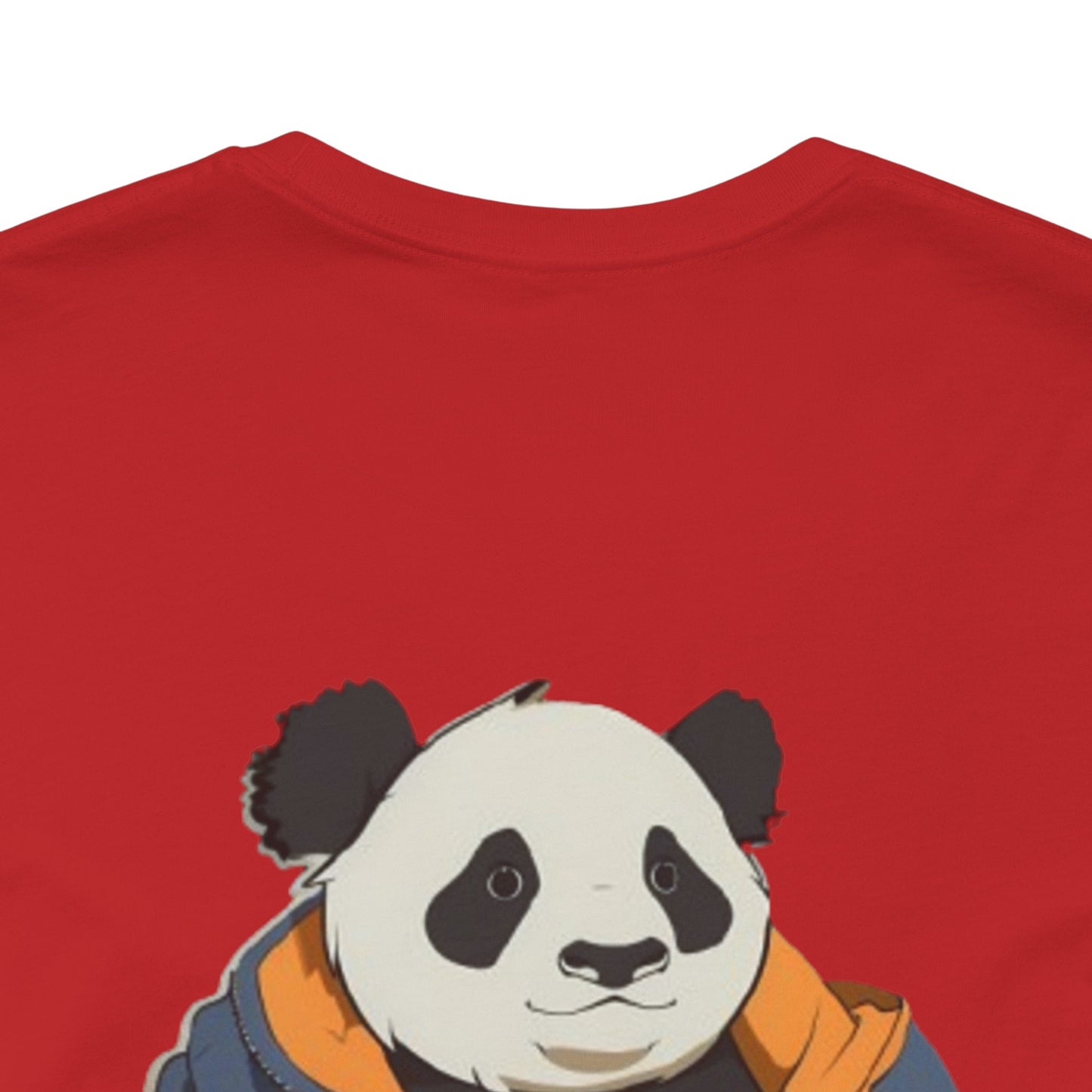 Cute Panda Graphic Unisex Jersey Tee - Perfect for Animal Lovers!