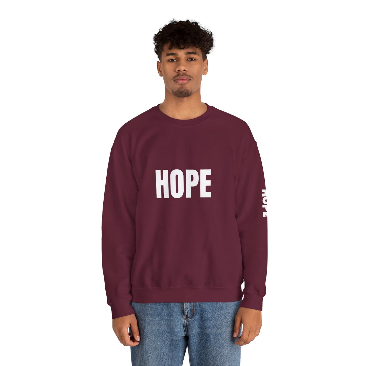 Unisex Hope Graphic Crewneck Sweatshirt