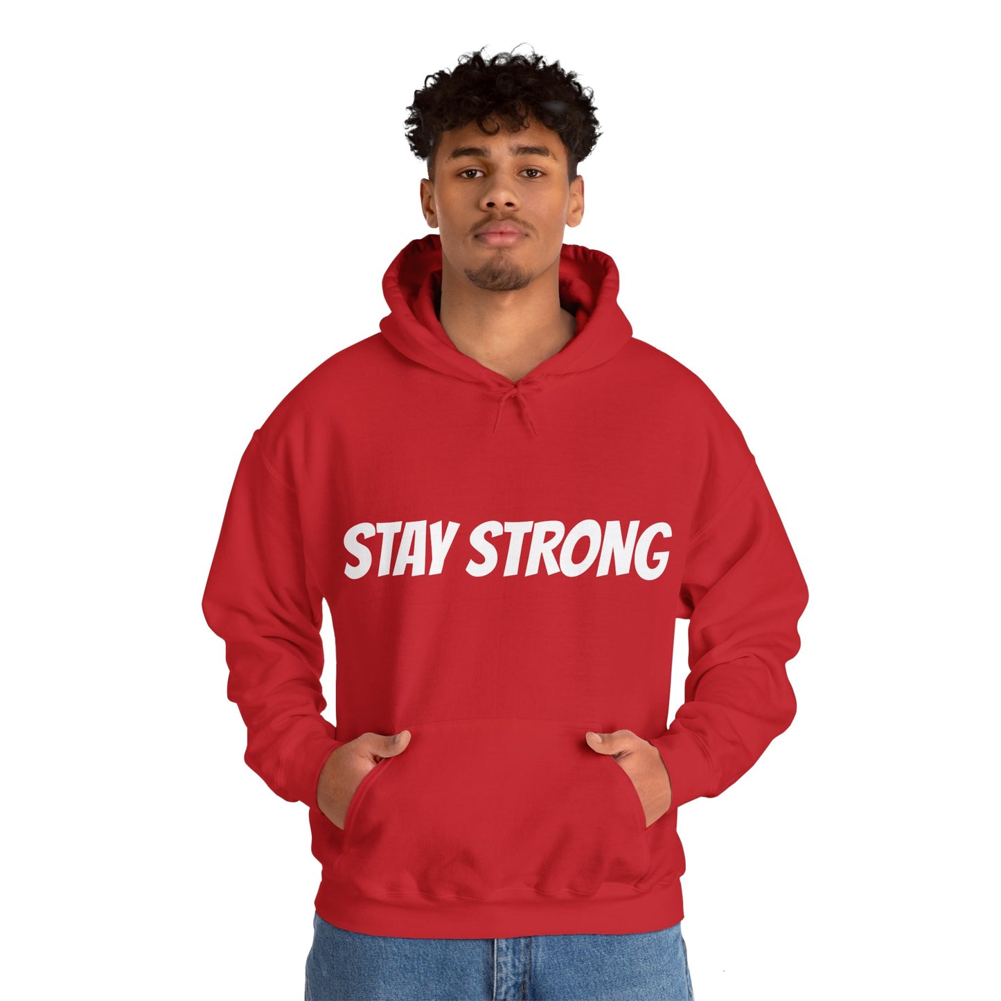 Strong Unisex Hooded Sweatshirt - Print Hits Store  