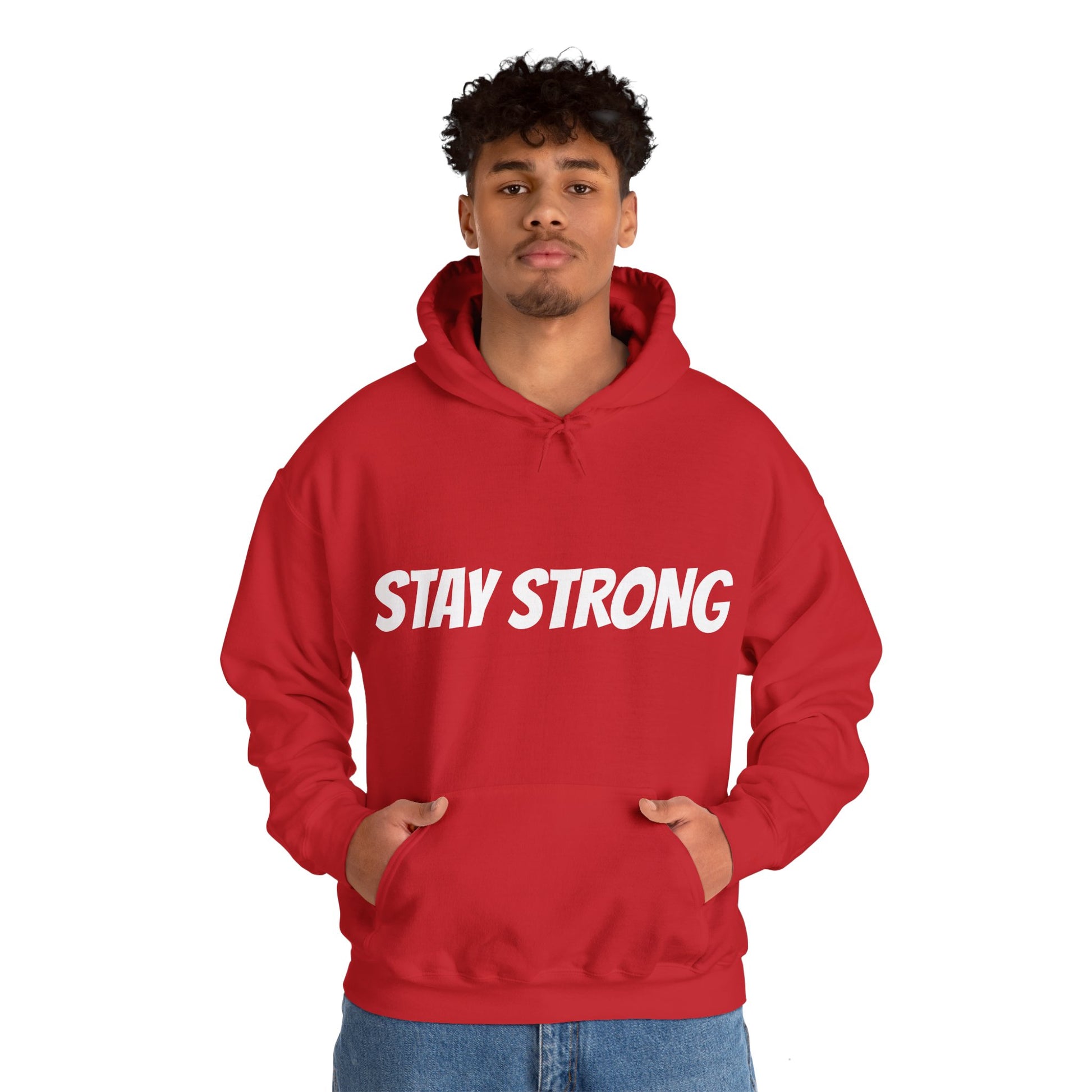 Strong Unisex Hooded Sweatshirt - Print Hits Store  