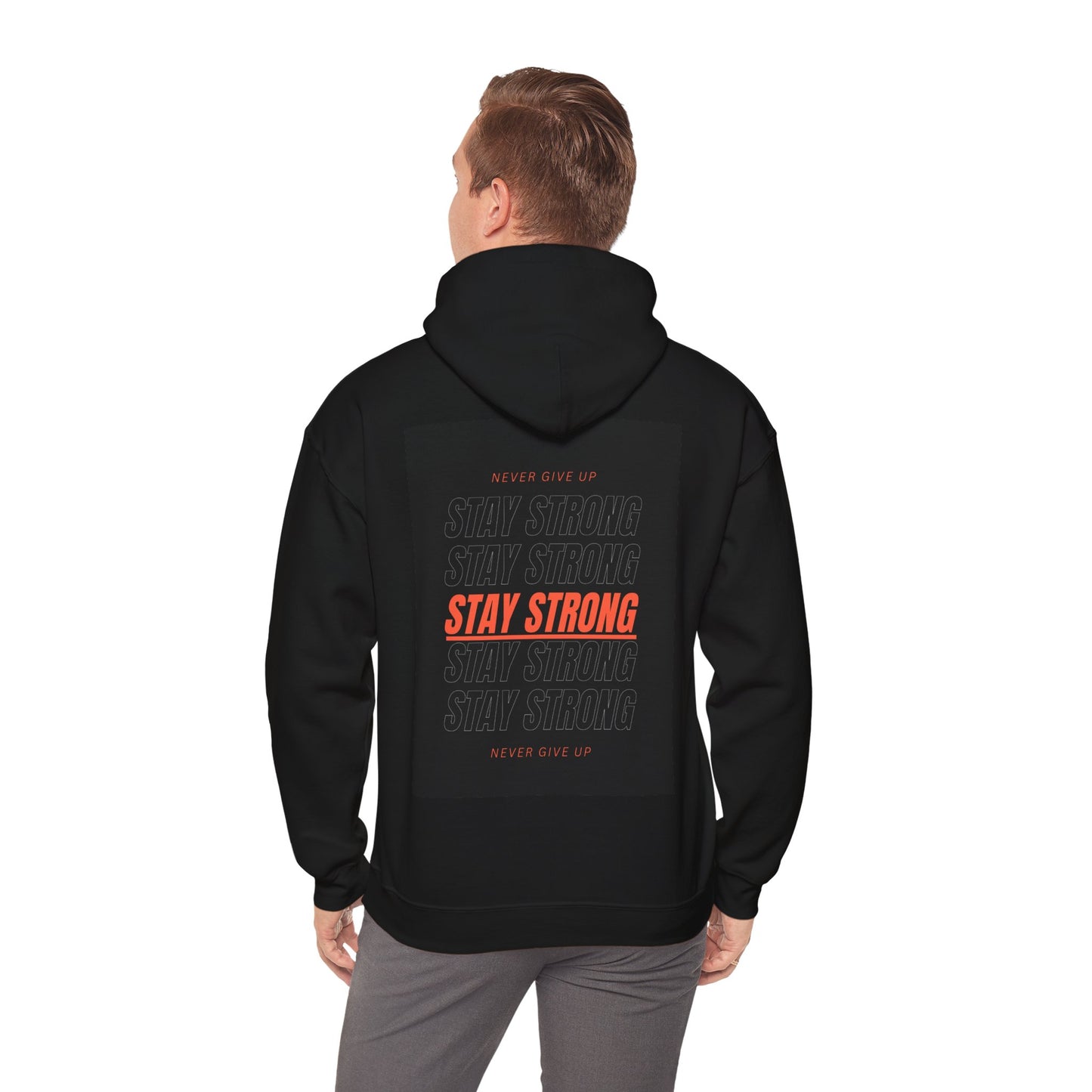 Strong Unisex Hooded Sweatshirt - Print Hits Store  