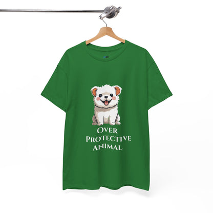 Over Protective Animal Unisex Heavy Cotton Tee - Print Hits Store  