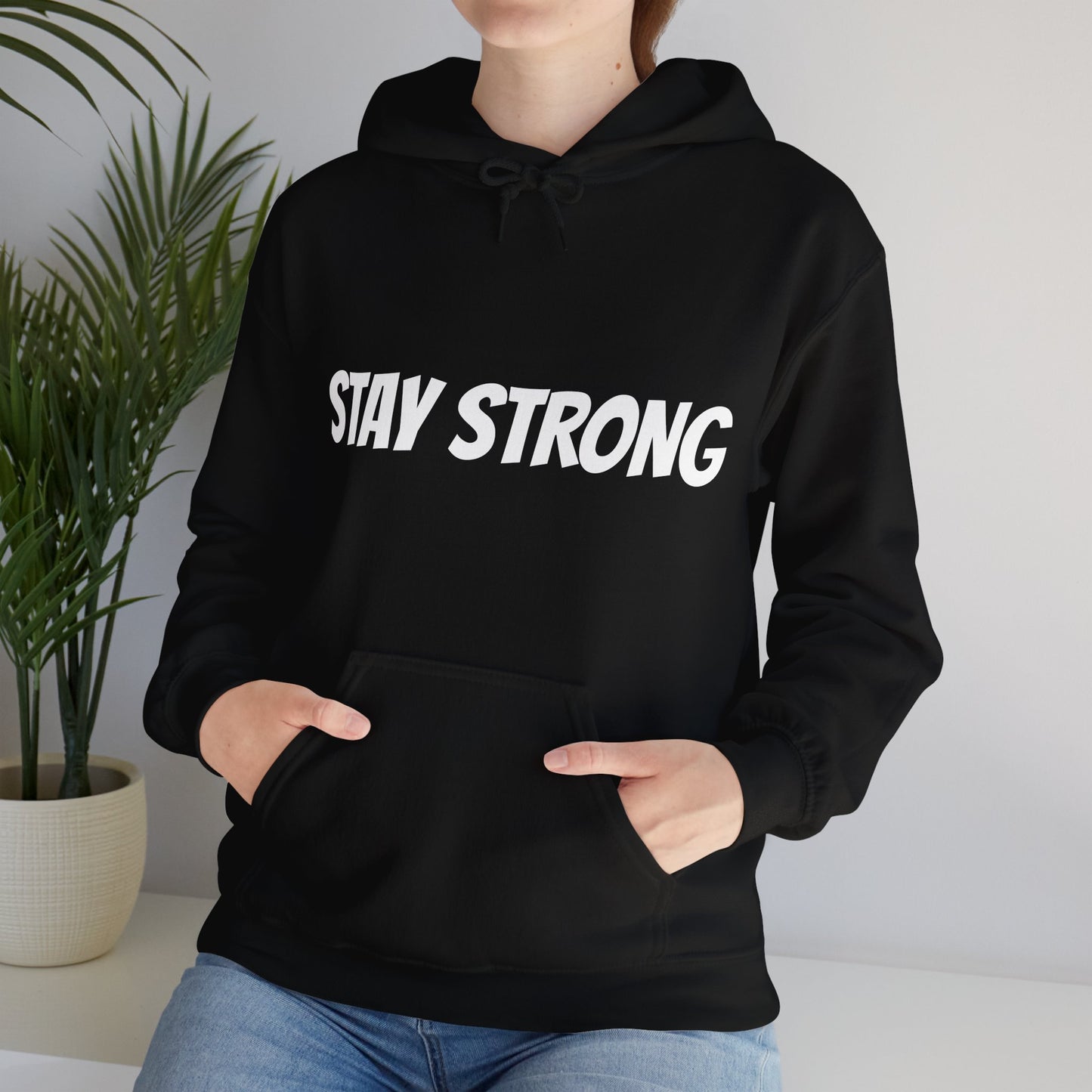 Strong Unisex Hooded Sweatshirt - Print Hits Store  