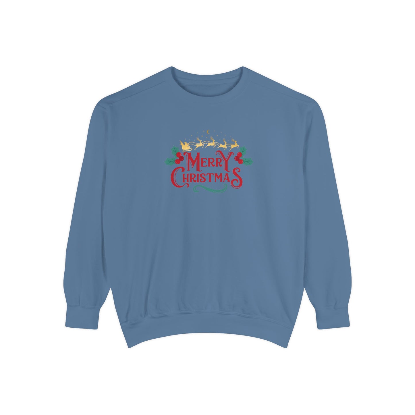 Merry Christmas Santa Holiday Sweatshirt - Print Hits Store  