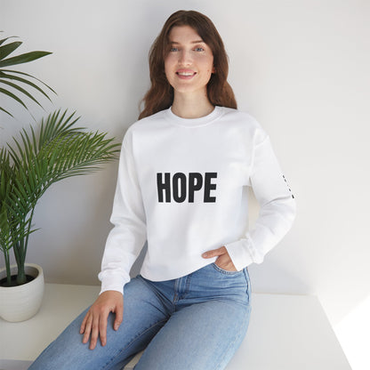 Unisex Hope Graphic Crewneck Sweatshirt - Print Hits Store  