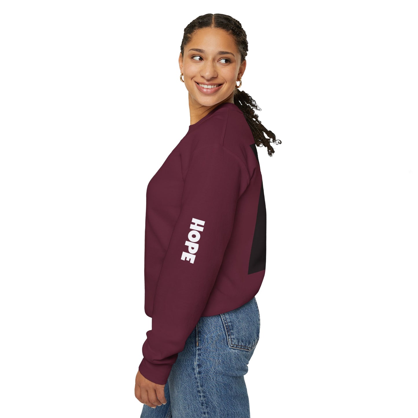 Unisex Hope Graphic Crewneck Sweatshirt