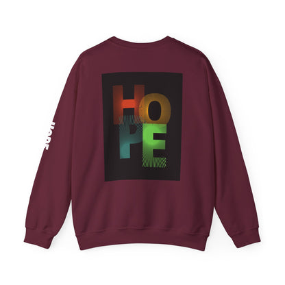 Unisex Hope Graphic Crewneck Sweatshirt - Print Hits Store  