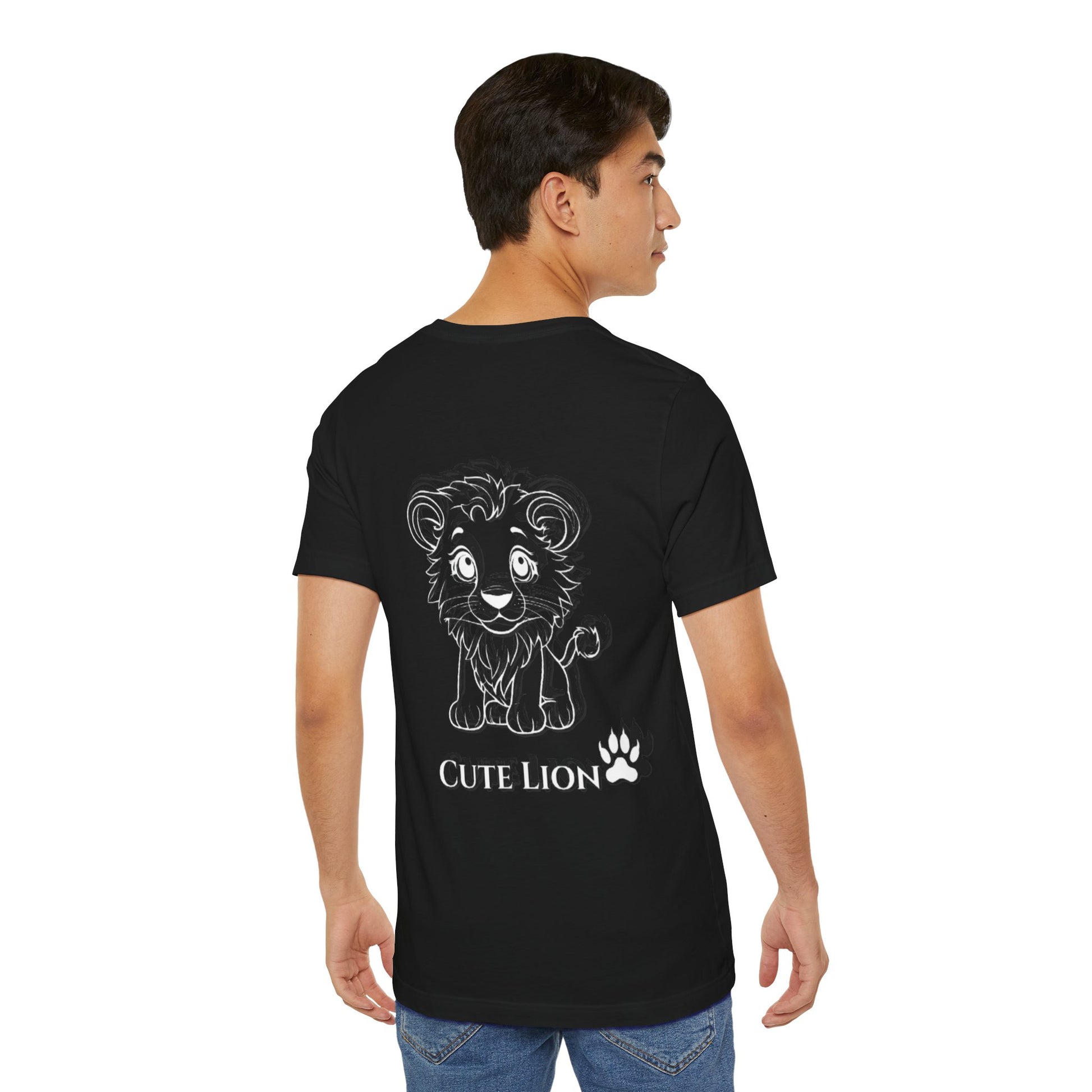 Cute Lion Unisex T-Shirt | Fun Animal Graphic Tee for Kids & Adults - Print Hits Store  