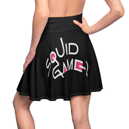 Squid Game Inspired Women's Skater Skirt - Print Hits Store  