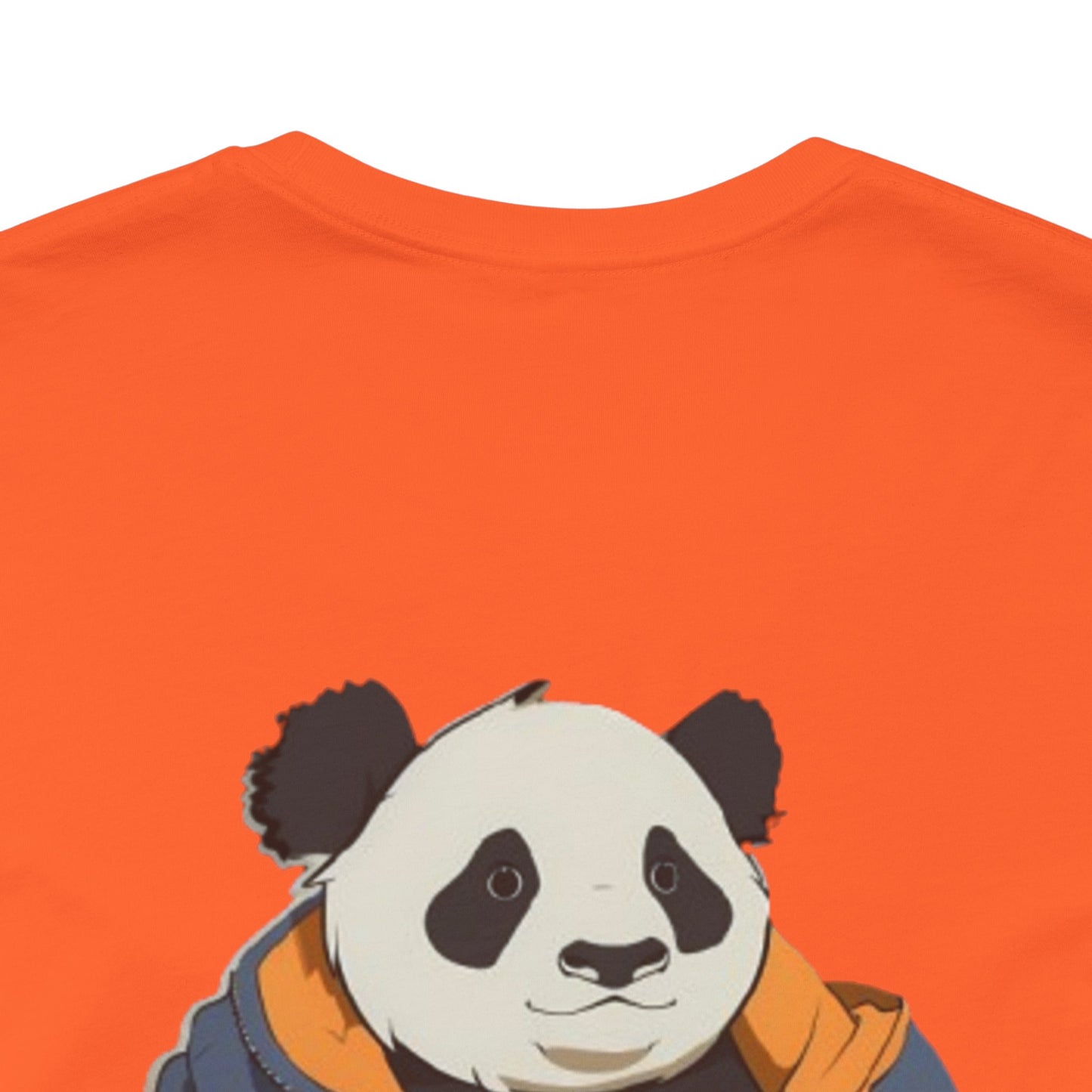 Cute Panda Graphic Unisex Jersey Tee - Perfect for Animal Lovers!