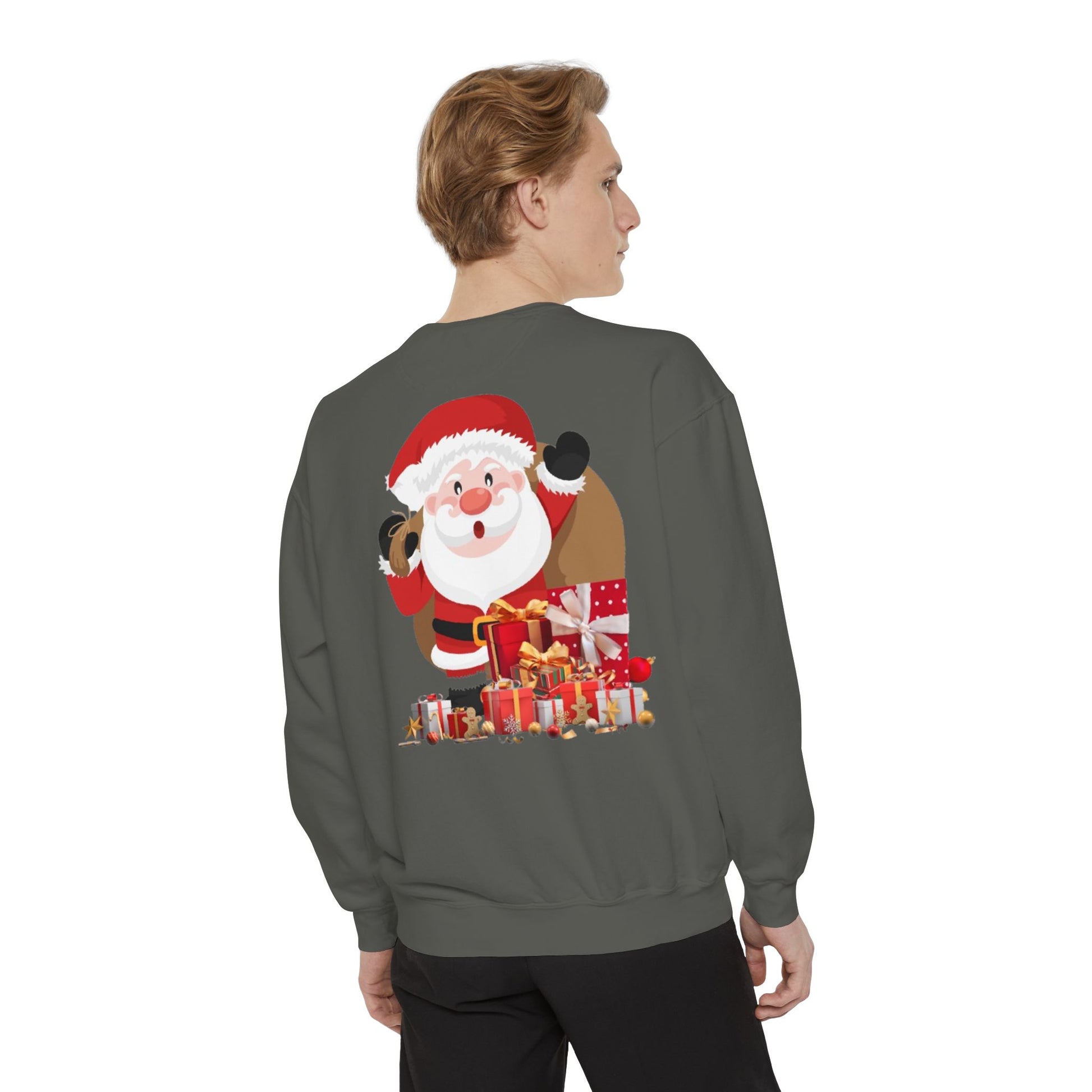 Merry Christmas Santa Holiday Sweatshirt - Print Hits Store  