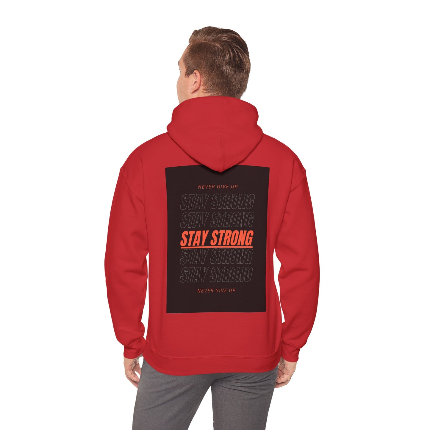 Strong Unisex Hooded Sweatshirt - Print Hits Store  