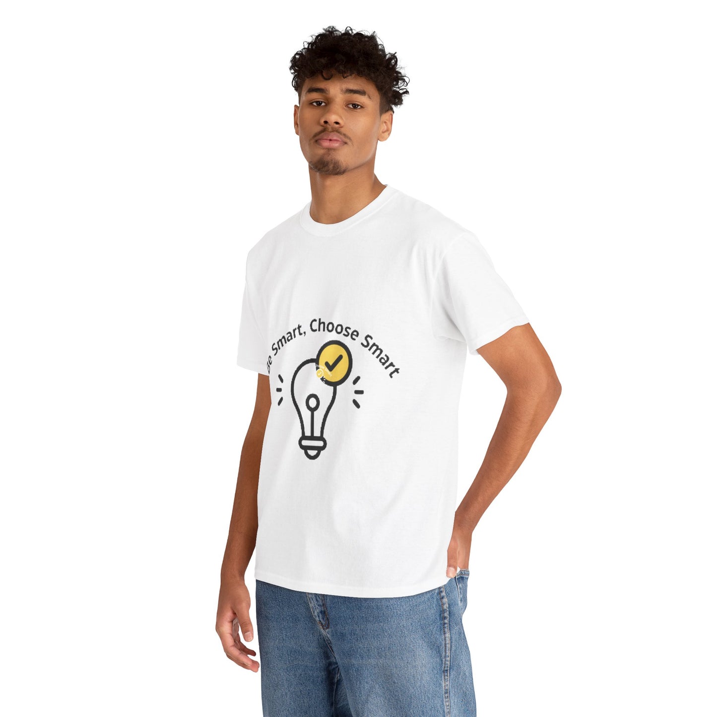 Be Smart Choose Smart Unisex Heavy Cotton Tee - Print Hits Store  