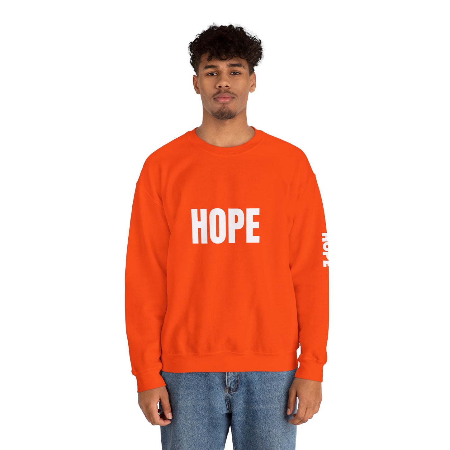 Unisex Hope Graphic Crewneck Sweatshirt - Print Hits Store  