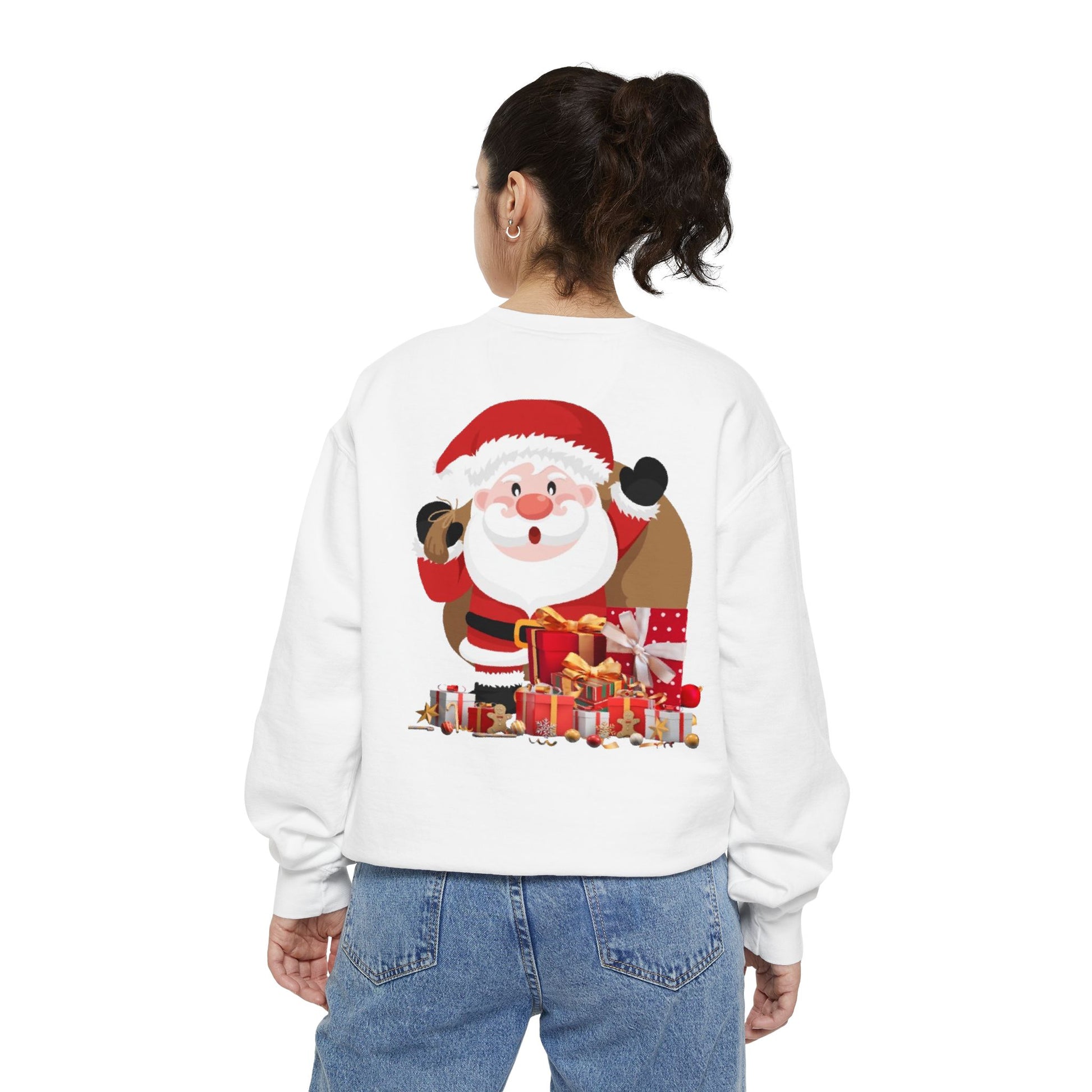 Merry Christmas Santa Holiday Sweatshirt - Print Hits Store  