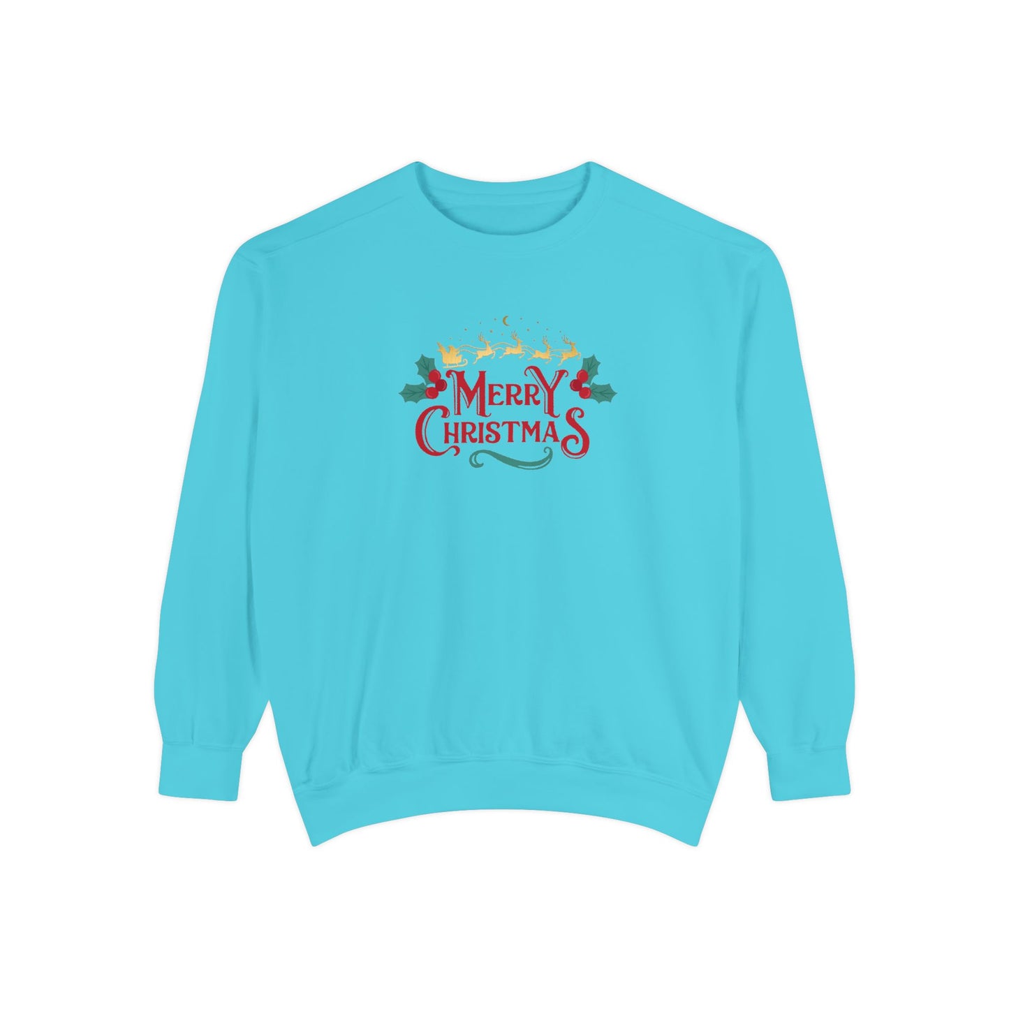 Merry Christmas Santa Holiday Sweatshirt - Print Hits Store  